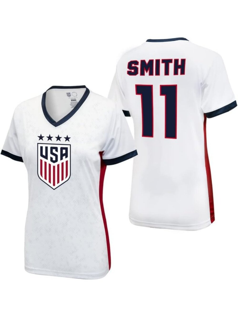 Women's Game Day Shirt - Official U.S. Soccer USWNT 4 Star Tee, Sports Apparel